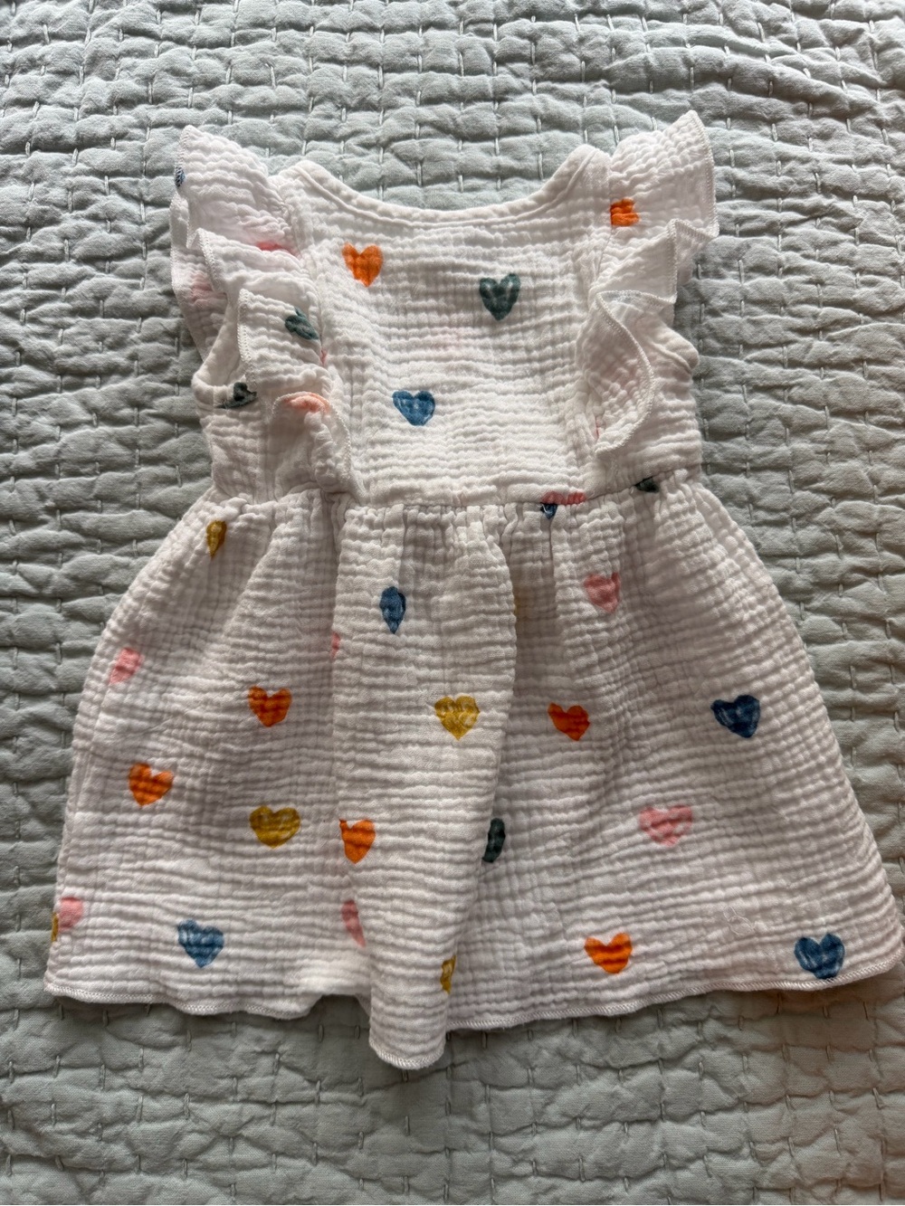 Baby Girl Bundle 5pc Nicole Miller Hanes Carter's 9-12M Floral Spring - Picture 5 of 13